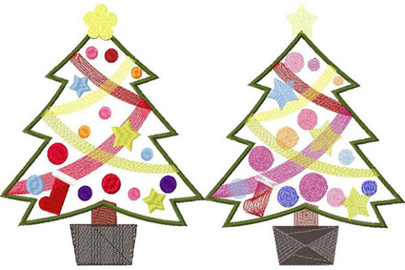 Christmas Tree Applique Set Review