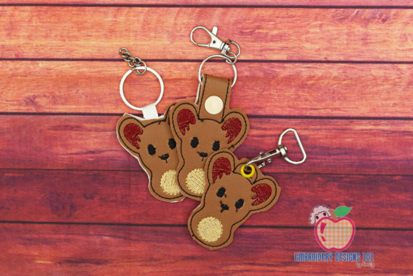 Fluffy Degu ITH Key Fob Pattern Review