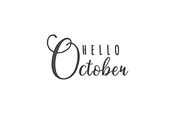 Hello October Embroidery Review