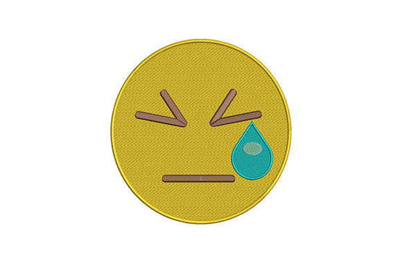 Tear Face Yellow Emoji Review