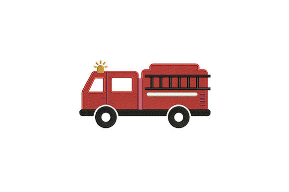 Truck Firefighting Embroidery Design: A Seller’s Review
